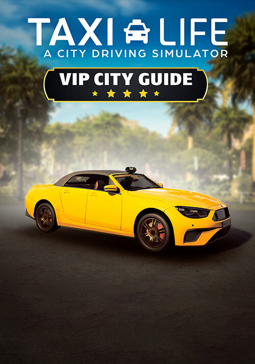 Taxi Life - VIP City Guide DLC - Cover / Packshot